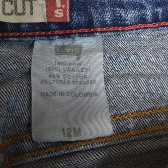 Levi Womens Jeans Size ( 28 X 31 ) 12M 550 Bootcut - Picture 4 of 7